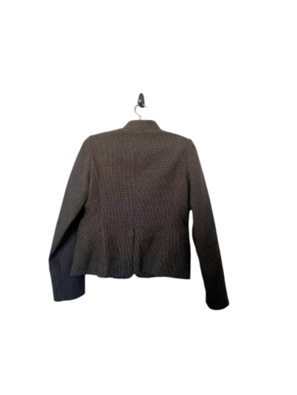 Mango Micro-Houndstooth Wool Jacket Size Small - Picture 9 of 15